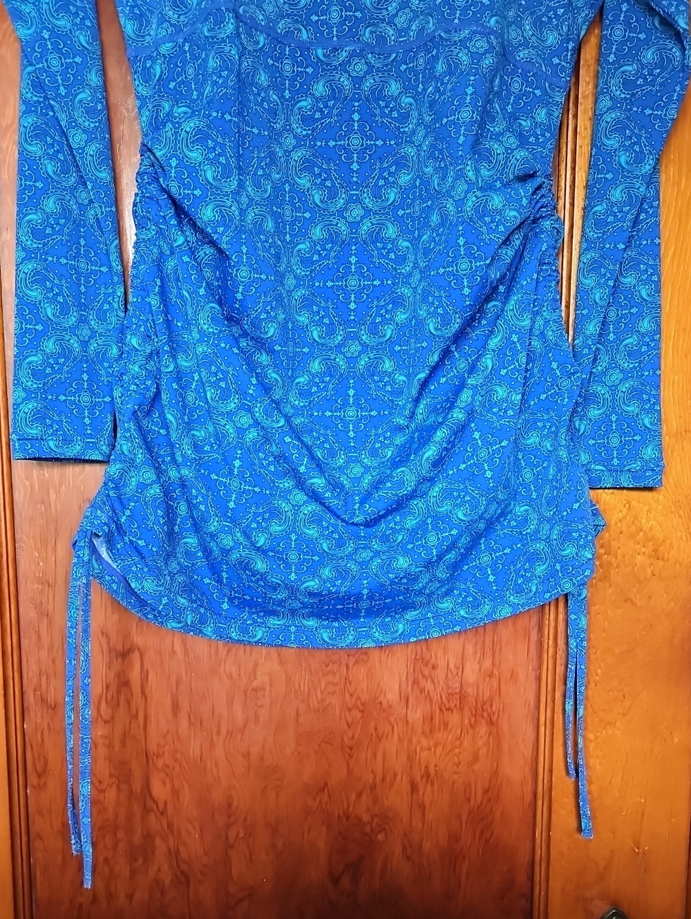 Coolibar UPF 50+/UV Swim Dress, Skirt, Tunic w/Sleeves Blue Small  NWOT - Picture 13 of 16